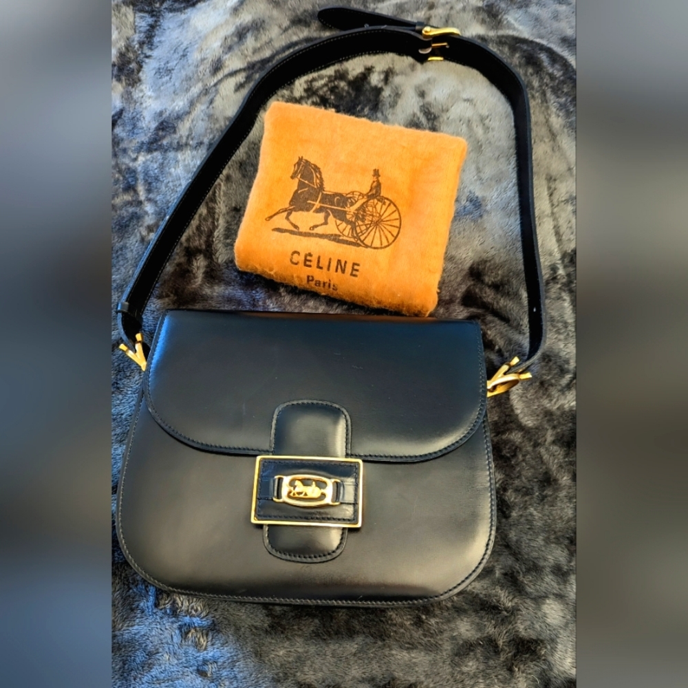 Celine Triomphe Horse‎ Carriage box bag